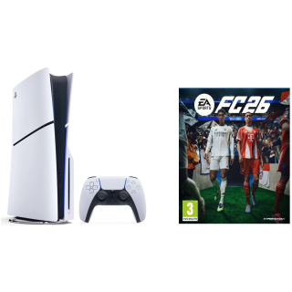 OUTLET / Konzola PlayStation 5 Slim Digital Edition E chassis + EA Sports FC 26 VCH